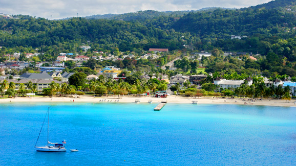 Beach in Jamaica