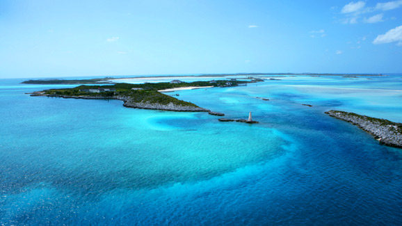 Beach in the Bahamas