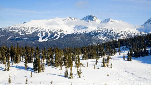 Snow Covered Mountain