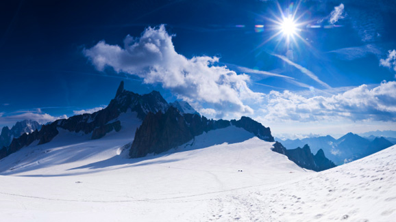 Snow Covered Mountain