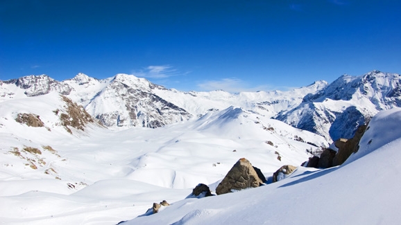 Snow Covered Mountain