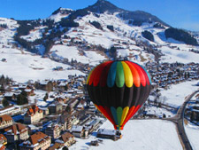 Classic World Adventures by US Hot Air Balloon Team, Switzerland in Winter