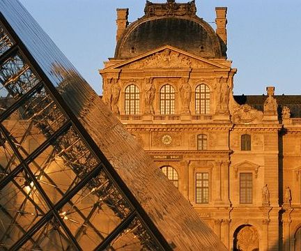 Musee du Louvre at Night 