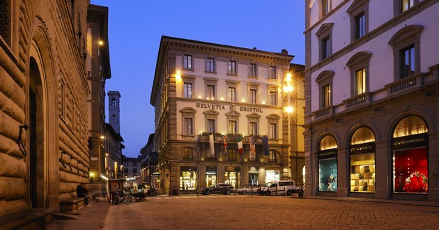 Florence, Italy,Hotel Helvetia & Bristol