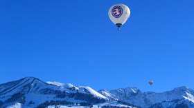 Classic World Adventures by US Hot Air Balloon Team, Switzerland in Winter