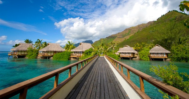 Moorea, French Polynesia,InterContinental Moorea Resort & Spa