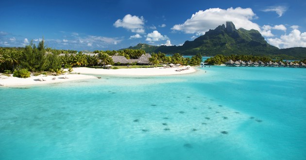 Bora Bora, French Polynesia,The St. Regis Bora Bora Resort