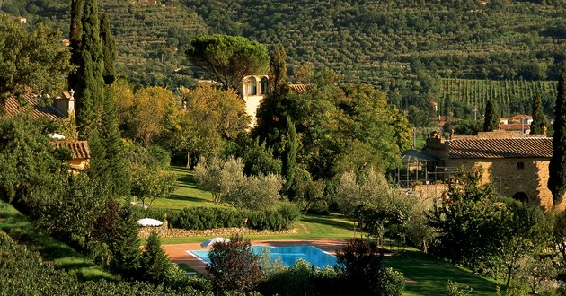 Cortona, Tuscany, Italy,Relais Il Falconiere & Spa