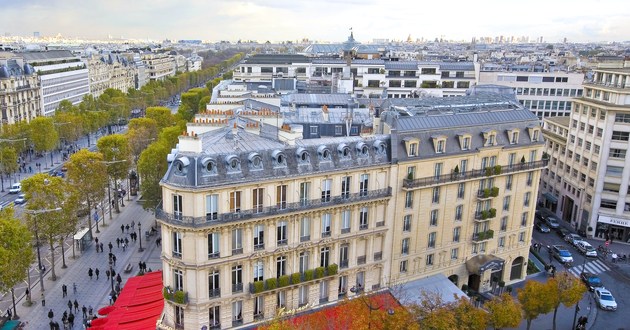 Paris, France,Hotel Barriere Le Fouquet's