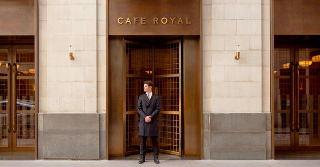 Superior room, 1 King bed, at Hotel Cafe Royal