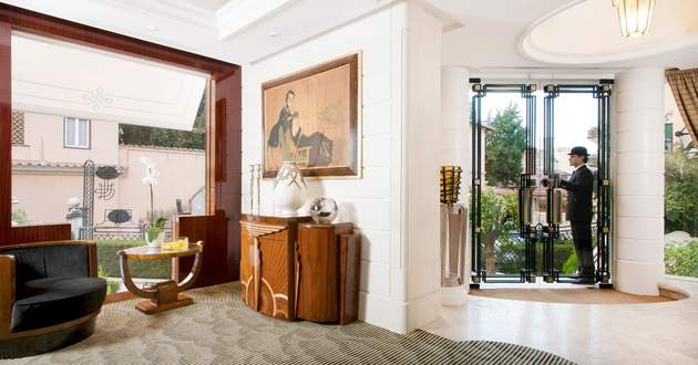 Rome, Italy,Hotel Lord Byron