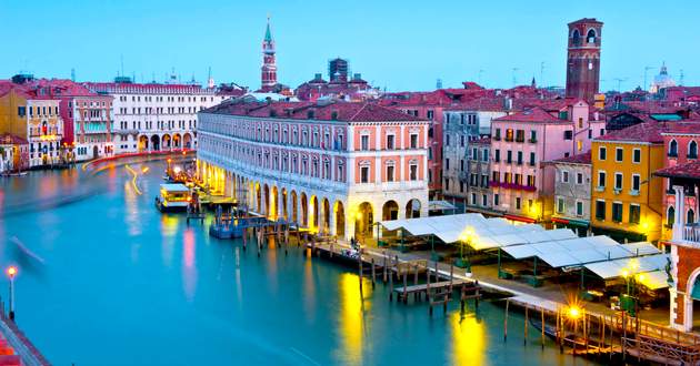 Venice, Italy,Ca' Sagredo Hotel