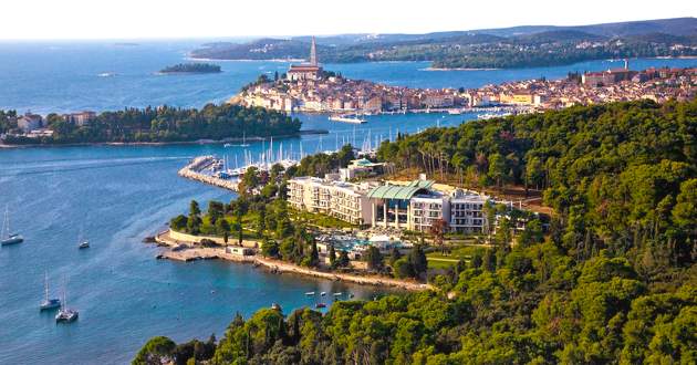 Rovinj, Croatia,Hotel Monte Mulini