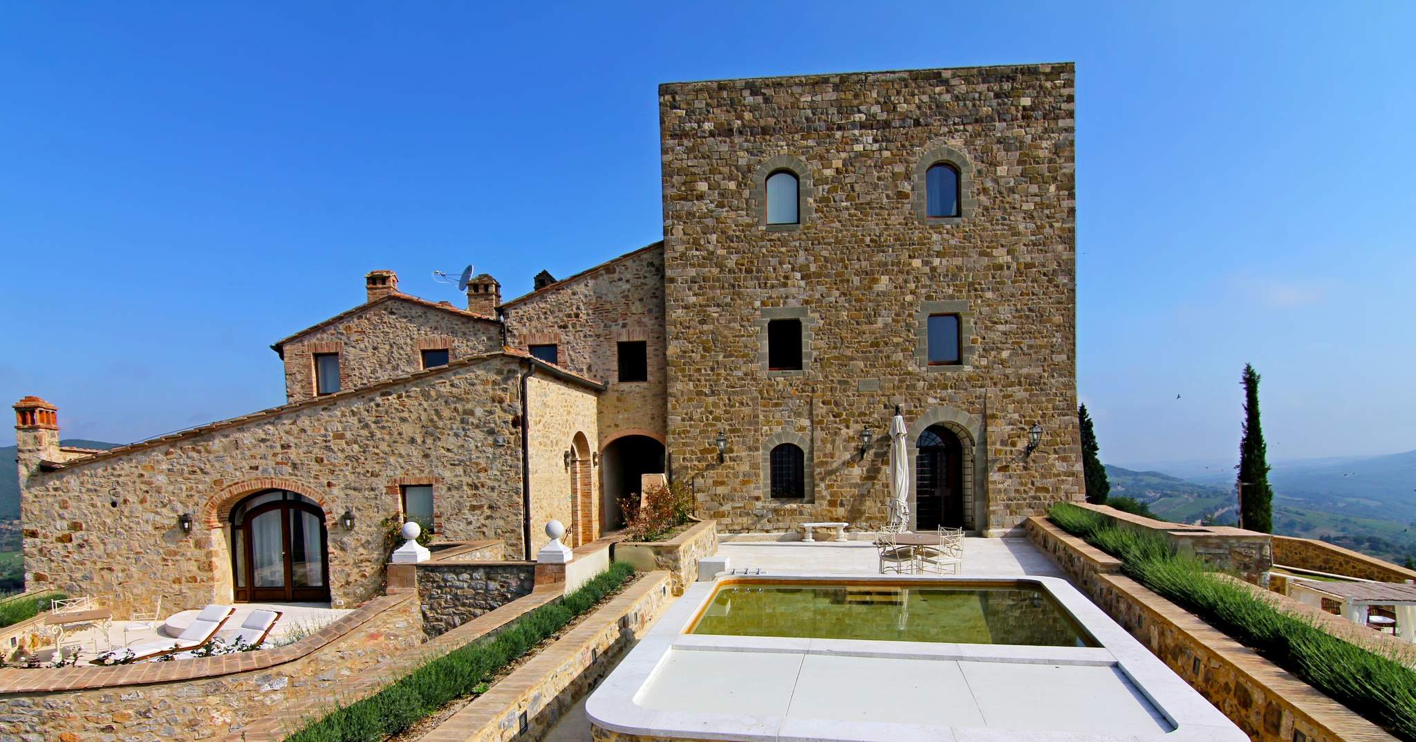 Castello Di Velona in Castelnuovo Dell'Abate, Italy