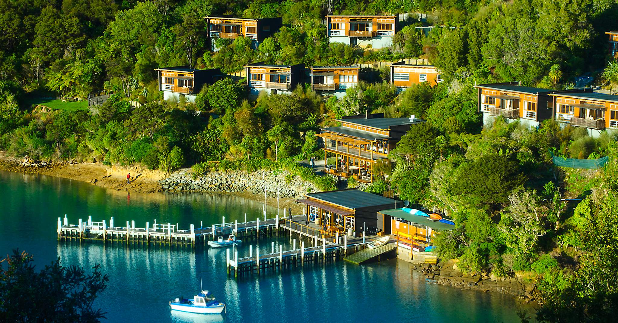 Bay Of Many Coves in Marlborough Sound, New Zealand