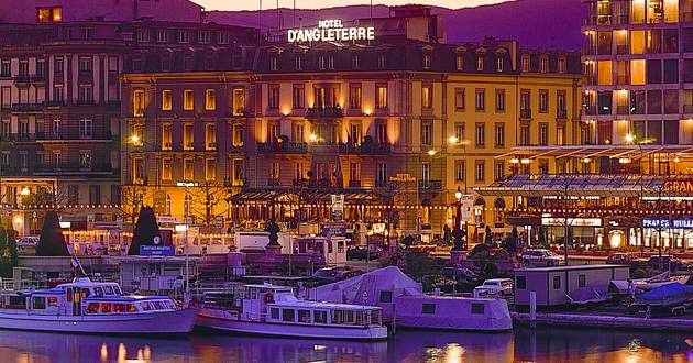 Geneva, Switzerland,Hotel d'Angleterre, Geneva
