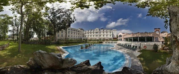 Cantabria, Spain,Castilla Termal Balneario de Solares