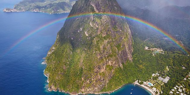 Soufriere, Saint Lucia,Sugar Beach a Viceroy Resort