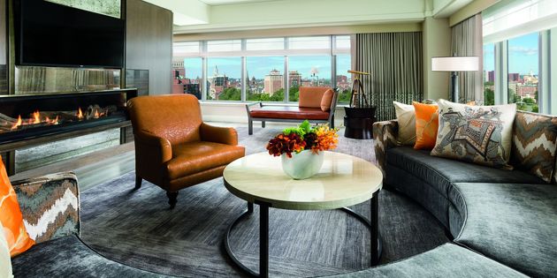 Guest room, 2 Double or Full beds, city view, at The Ritz-Carlton, Boston