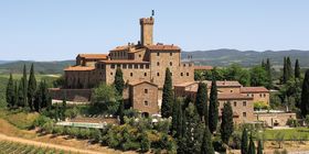 Castello Banfi il Borgo in Montalcino, Tuscany, Italy