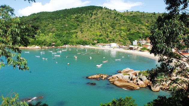 Santa Catarina, Brazil,Ponta Dos Ganchos