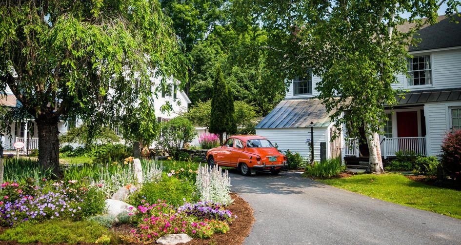 Four Columns Inn in Newfane, Vermont