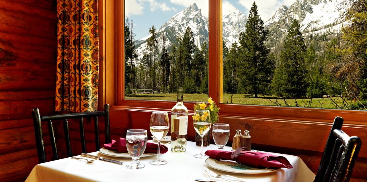 Jenny Lake Lodge in Grand Teton National Park, Wyoming