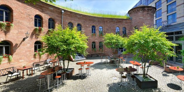 Executive room, 1 King bed, river view, at Hyatt Regency Mainz