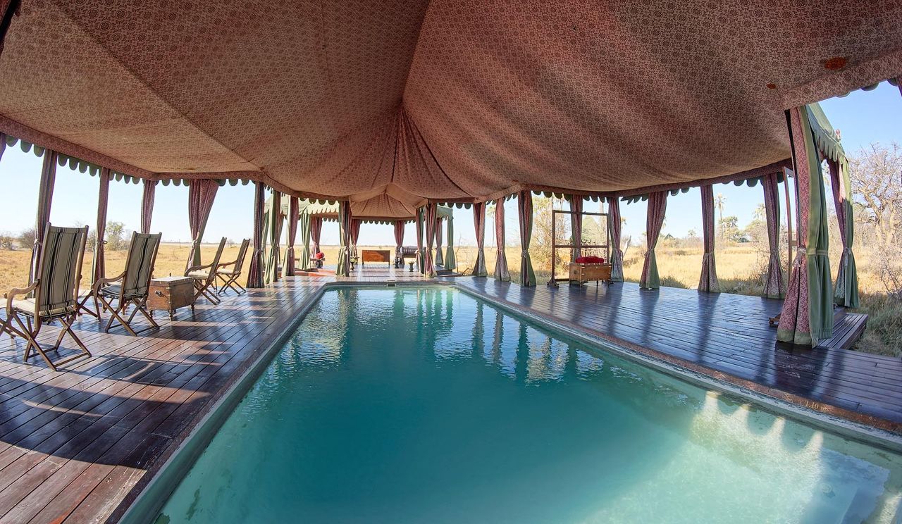 Jack's Camp in Makgadikgadi Pans National Park, Botswana