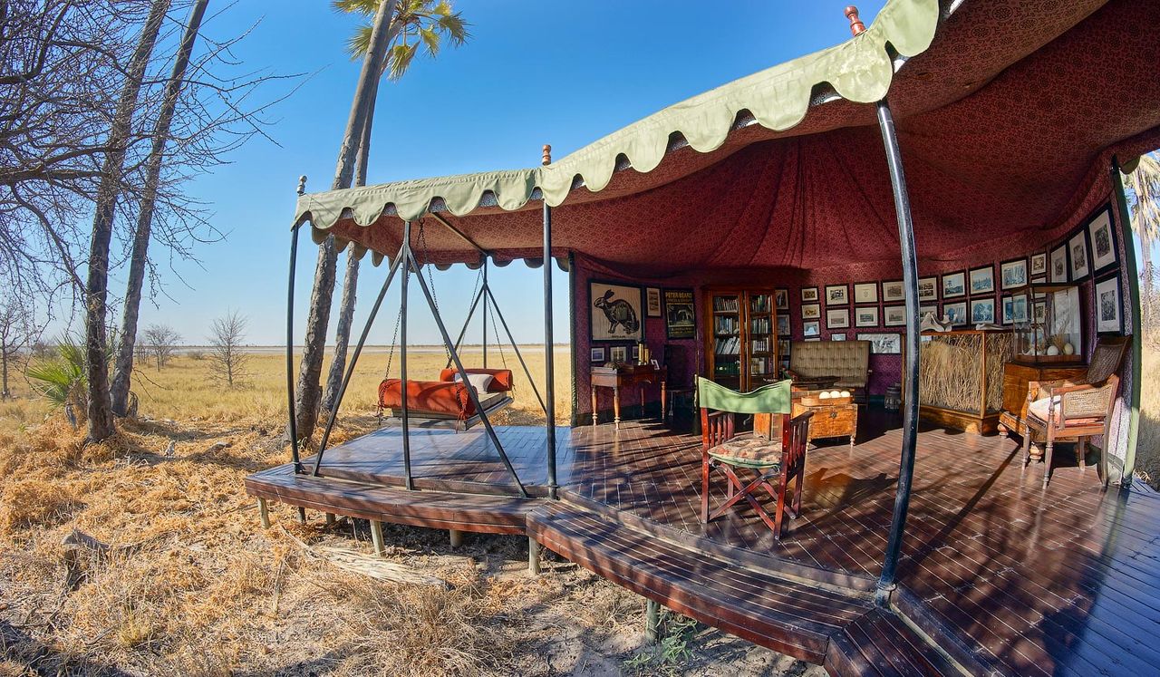 Jack's Camp in Makgadikgadi Pans National Park, Botswana