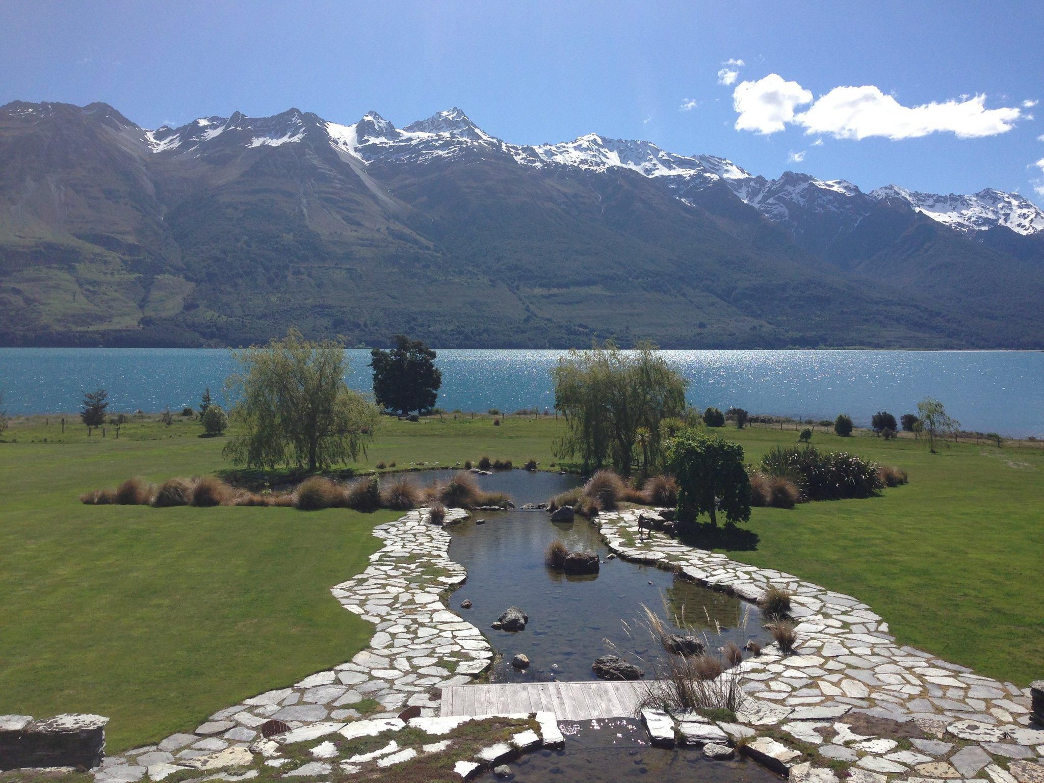 Te Anau New Zeal
and Hotels; Blanket Bay in Te Anau, New Zealand