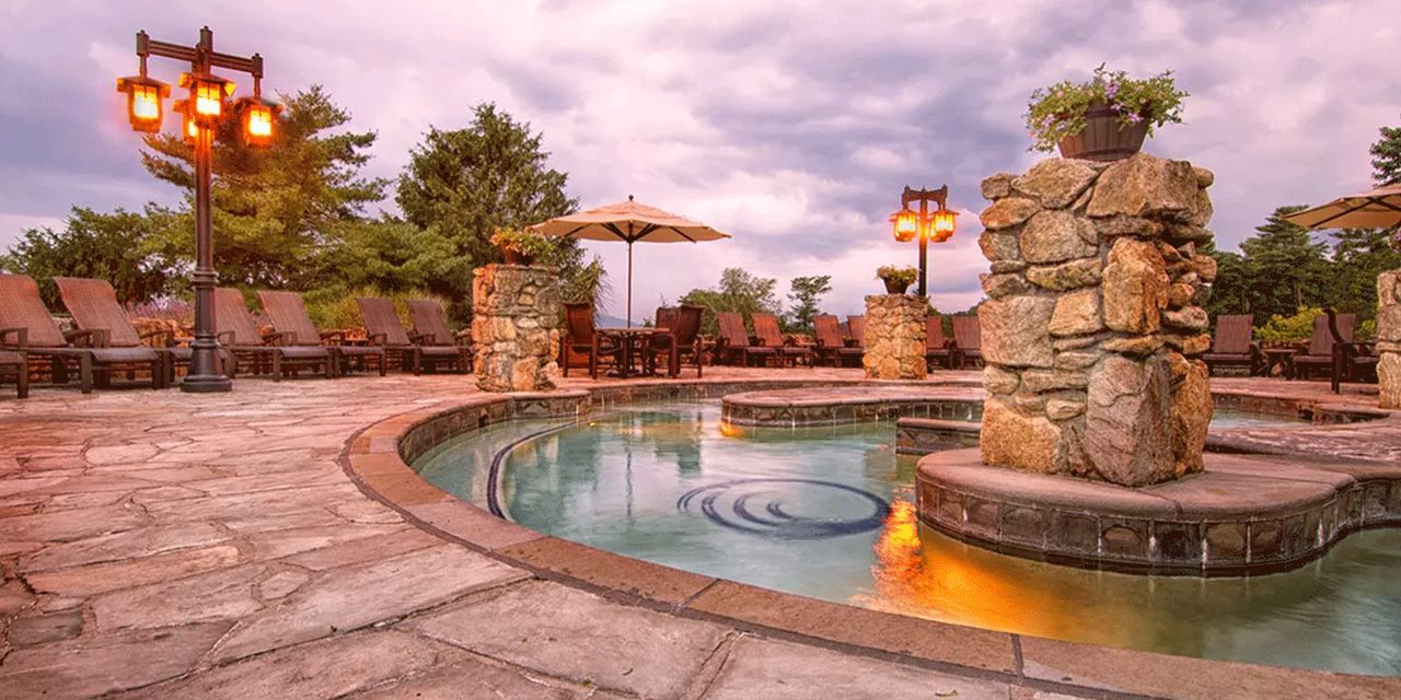 The Omni Grove Park Inn in Asheville, North Carolina