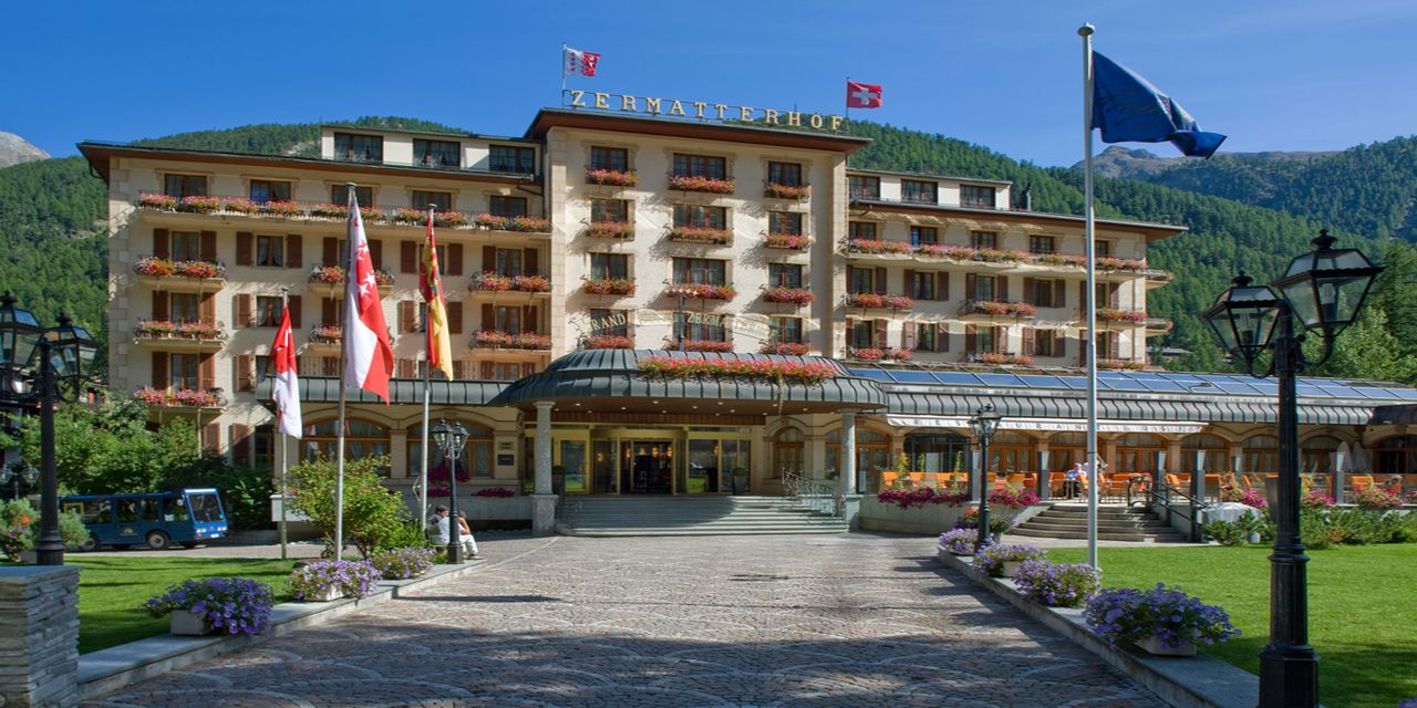 Grand Hotel Zermatterhof in Zermatt, Switzerland