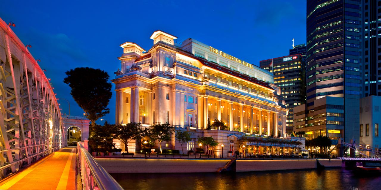 The Fullerton Hotel Singapore in Singapore, Singapore