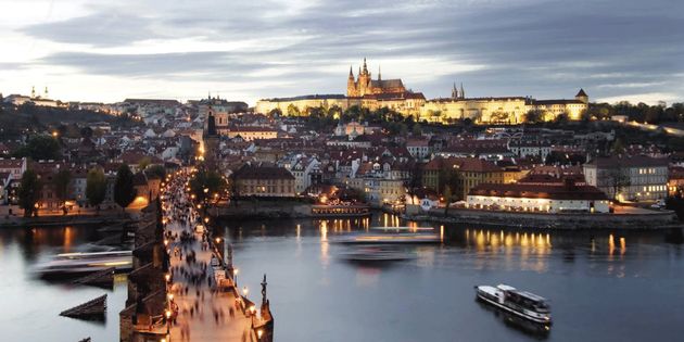 Presidential suite, bridge view, at Four Seasons Hotel Prague