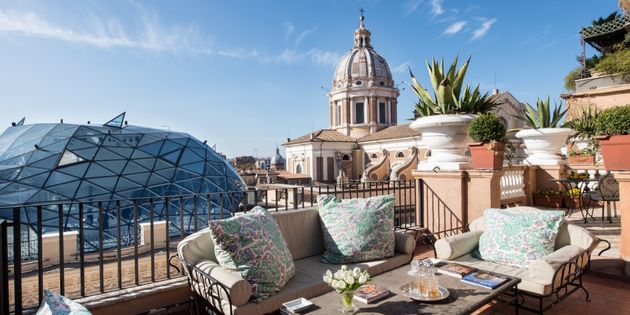 Rome, Italy,Grand Hotel Plaza