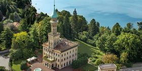 Villa Crespi in Orta Lake, Italy