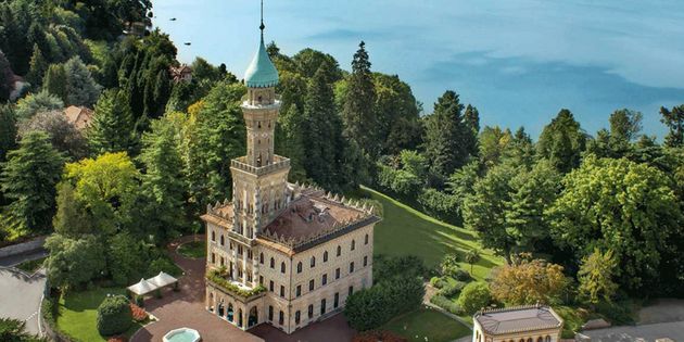 Orta Lake, Italy,Villa Crespi