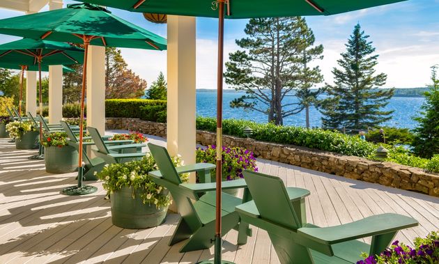 Boothbay Harbor, Maine,Spruce Point Inn Resort & Spa