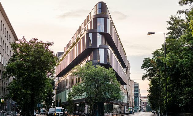 Classic room, 1 King bed, city view, at Nobu Hotel Warsaw