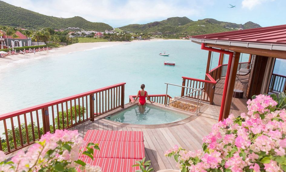 The most heavenly beach spa in St Barts