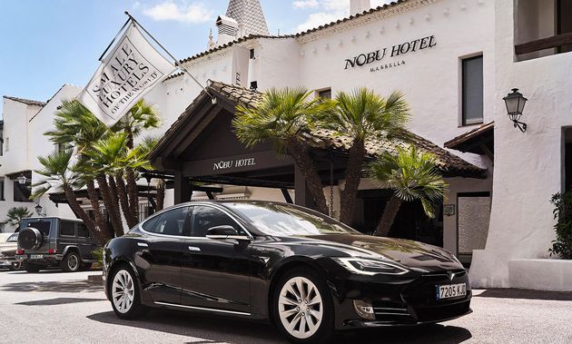 Deluxe room, 1 King or 2 Twin beds, at Nobu Hotel Marbella