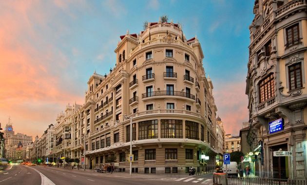 Deluxe room, 1 King or 2 Twin beds, city view, at The Principal Madrid Hotel