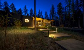 the green o in Greenough, Montana