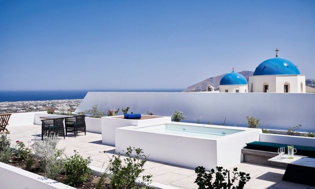 Santorini, Greece,Katikies Garden