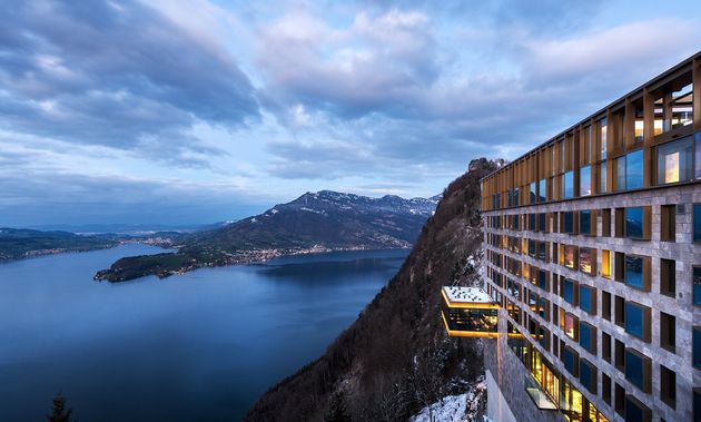 Lake Lucerne, Switzerland,Burgenstock Hotel & Alpine Spa