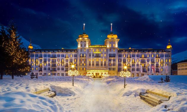 St. Moritz, Switzerland,Grand Hotel des Bains Kempinski St. Moritz
