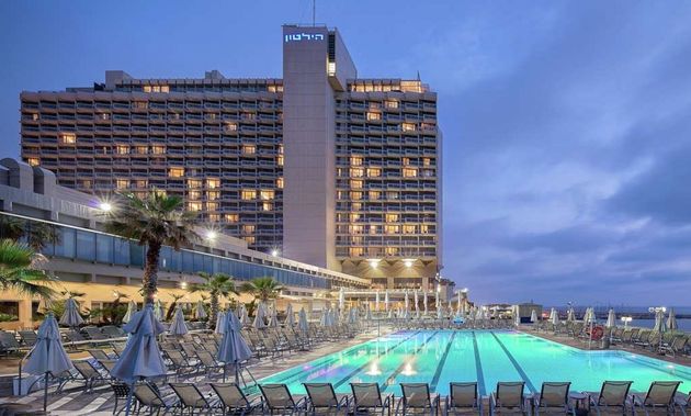 Studio room, 1 King bed, sea view, at The Vista at Hilton Tel Aviv