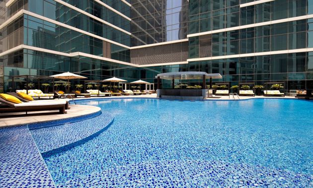 Luxury room, 2 Twin beds, city view, at Taj Dubai