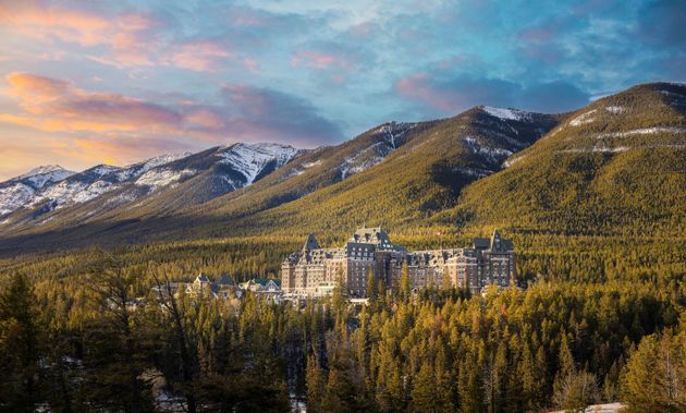 Lake Louise, Alberta, Canada,Fairmont Banff Springs